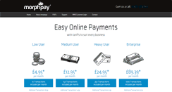 Desktop Screenshot of morphpay.com